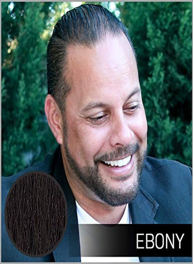 VOLT Grooming Temporary Instant Beard Color ECO 2 Pack Refill - Quick Drying Plant Based Hypoallergenic Brush on Color for Beards, Mustaches, and Eyebrows, Ebony (Brown/Black) - Image 2